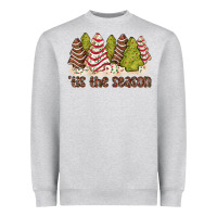 Heather Grey tis the season little debbie tree cakes Heavyweight Sweatshirt - JahusDesignShop