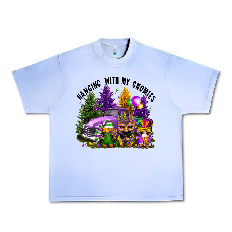 Mardi Gras Hanging With My Gnomies Urban Heavy Tee by FaDigitalArtStudio | Teevron