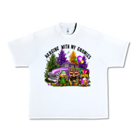 White mardi gras hanging with my gnomies Urban Heavy Tee - FaDigitalArtStudio
