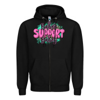 Black babes support babes Zipper Hoodie - JahusDesignShop