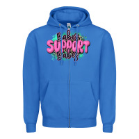 True Royal babes support babes Zipper Hoodie - JahusDesignShop