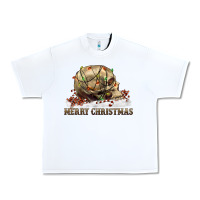 White Merry christmas skull Urban Heavy Tee - RanaPortraitStore