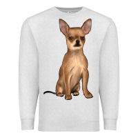 Oatmeal Heather chihuahua Premium Sweatshirt - JahusDesignShop