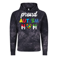 Cloud Black Proud Autism Mom Mothers Day Gift Autism Awareness Vintage Hoodie - CowhideDigitalArt