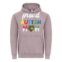 Vintage Zinc Proud Autism Mom Mothers Day Gift Autism Awareness Vintage Hoodie - CowhideDigitalArt
