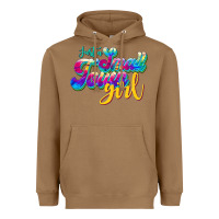 Toasted Coconut just a small town girl Heavyweight Hoodie - JahusDesignShop