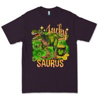Plum St. Patrick's day lucky Saurus Premium Tee - HowdyJamesFarm