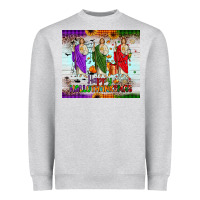 Heather Grey san judas happy  hallothanksmas Heavyweight Sweatshirt - JahusDesignShop