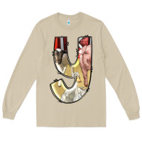 Mushroom farm life alphabet lowercase letters y Long Sleeve Tee - BundleAndBundleShop