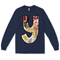 Navy farm life alphabet lowercase letters y Long Sleeve Tee - BundleAndBundleShop