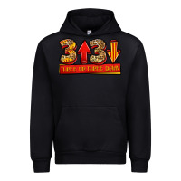 Black three up three down softball Urban Hoodie - Jasminsmagicworld