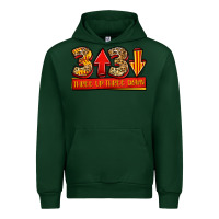 Forest Green three up three down softball Urban Hoodie - Jasminsmagicworld