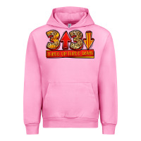 Fuchsia Pink three up three down softball Urban Hoodie - Jasminsmagicworld