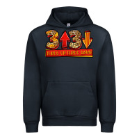 Navy three up three down softball Urban Hoodie - Jasminsmagicworld