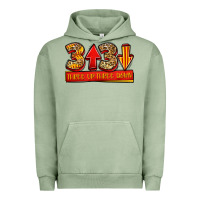 Pigment Oil Green three up three down softball Urban Hoodie - Jasminsmagicworld