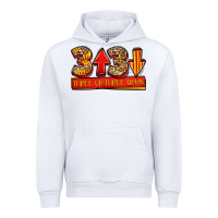 White three up three down softball Urban Hoodie - Jasminsmagicworld