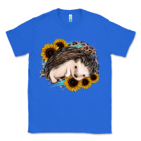 True Royal sleeping hedgehog sunflower leopard Classic Tee - Jasminsmagicworld