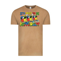 Vintage Camel It's okay to be different Autism Vintage Tee - FaDigitalArtStudio