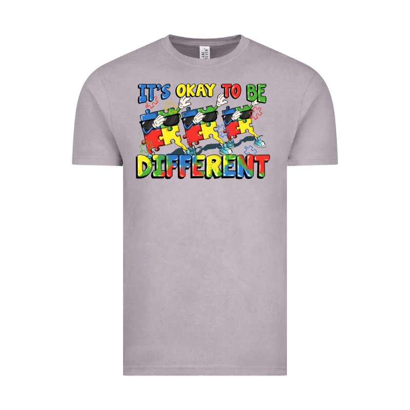 It's Okay To Be Different Autism Vintage Tee by FaDigitalArtStudio | Teevron