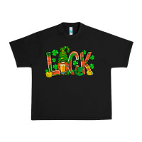 Black Western Luck With Gnome And Beer Urban Heavy Tee - BundleAndBundleShop