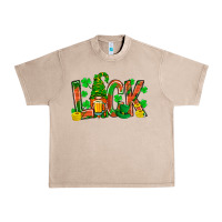 French Oak Western Luck With Gnome And Beer Urban Heavy Tee - BundleAndBundleShop