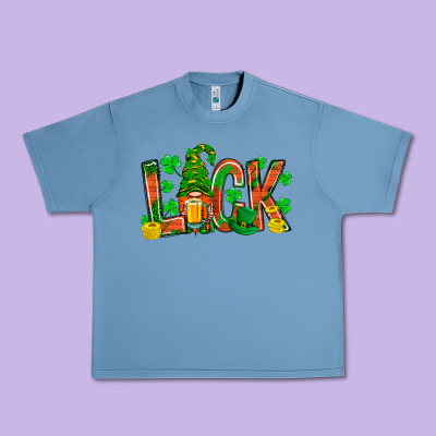 Western Luck With Gnome And Beer Urban Heavy Tee Designed By Bundleandbundleshop