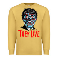 Antique Gold they live Premium Sweatshirt - DesigneFamous