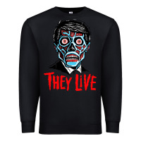 Black they live Premium Sweatshirt - DesigneFamous