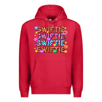 Cardinal Swiftie Swiftie Valentines Premium Hoodie - CowhideDigitalArt