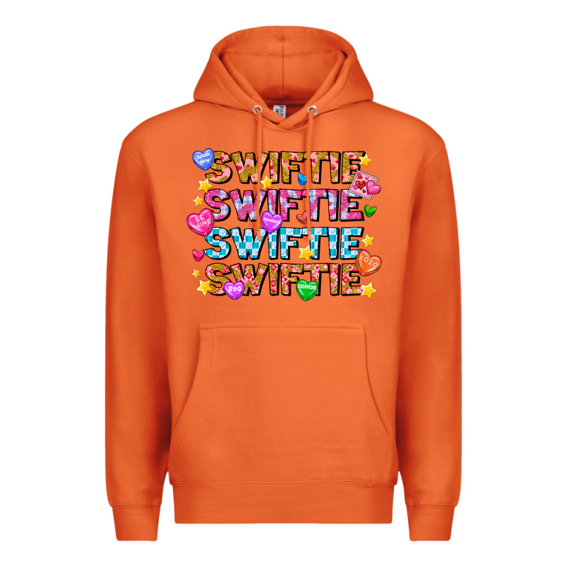 Swiftie Swiftie Valentines Premium Hoodie by CowhideDigitalArt | Teevron