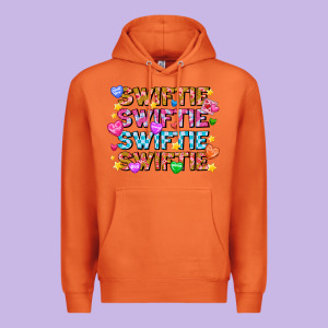 Swiftie Swiftie Valentines Premium Hoodie Designed By Cowhidedigitalart
