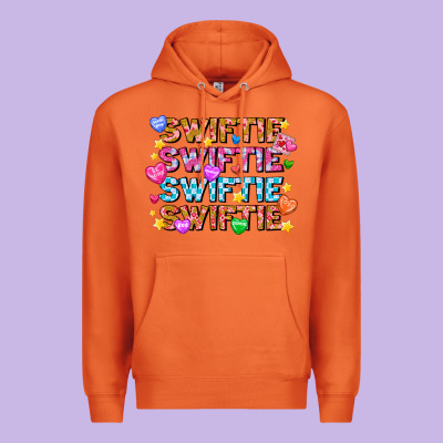 Swiftie Swiftie Valentines Premium Hoodie Designed By Cowhidedigitalart