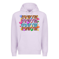 Lilac Swiftie Swiftie Valentines Premium Hoodie - CowhideDigitalArt