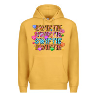 Mustard Swiftie Swiftie Valentines Premium Hoodie - CowhideDigitalArt