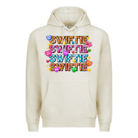 Oatmeal Heather Swiftie Swiftie Valentines Premium Hoodie - CowhideDigitalArt