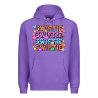 Purple Swiftie Swiftie Valentines Premium Hoodie - CowhideDigitalArt