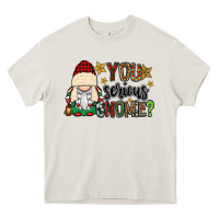 Cream you serious gnomie Heavy Core Tee - CowGirlArtShop