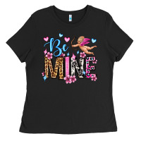 Black be mine valentine's day Ladies Tee - OliviaCreatesArt