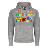 Cloud Rock Proud Autism Mom sunflower Vintage Hoodie - CowhideDigitalArt