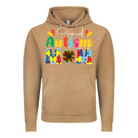 Vintage Camel Proud Autism Mom sunflower Vintage Hoodie - CowhideDigitalArt