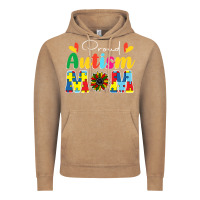 Vintage Coffee Proud Autism Mom sunflower Vintage Hoodie - CowhideDigitalArt