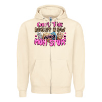 Sandshell can't talk right now doing mom stuff Zipper Hoodie - JahusDesignShop