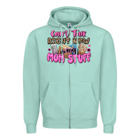 Seafoam can't talk right now doing mom stuff Zipper Hoodie - JahusDesignShop