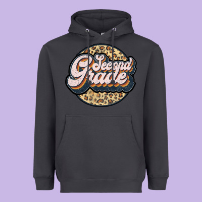 Second Grade Heavyweight Hoodie Designed By Jahusdesignshop
