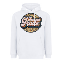 White second grade Heavyweight Hoodie - JahusDesignShop