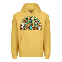 Antique Gold blessed western rainbow Premium Hoodie - Jasminsmagicworld
