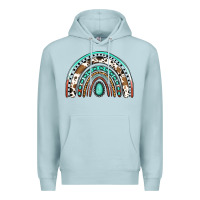 Blue Mist blessed western rainbow Premium Hoodie - Jasminsmagicworld