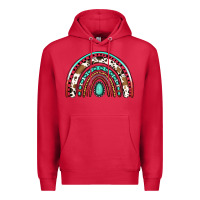 Cardinal blessed western rainbow Premium Hoodie - Jasminsmagicworld