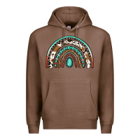 Chestnut blessed western rainbow Premium Hoodie - Jasminsmagicworld