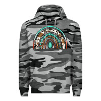 Slate Camo blessed western rainbow Premium Hoodie - Jasminsmagicworld